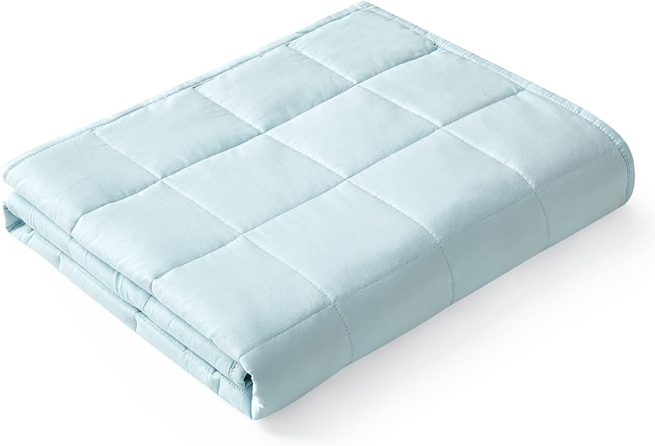YnM Weighted Blanket, Heavy 100 Percent Oeko-Tex Certified Cotton Material by YNM