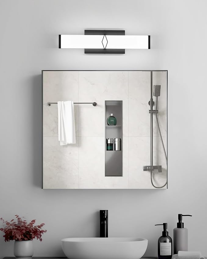 Bathroom Light Fixtures Over Mirror, 16inch Modern Vanity Lights - Image 6