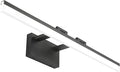 SOLFART Black Modern Bathroom Lights Over Mirror 31.5 inch Vanity Lighting Wall by SOLFART