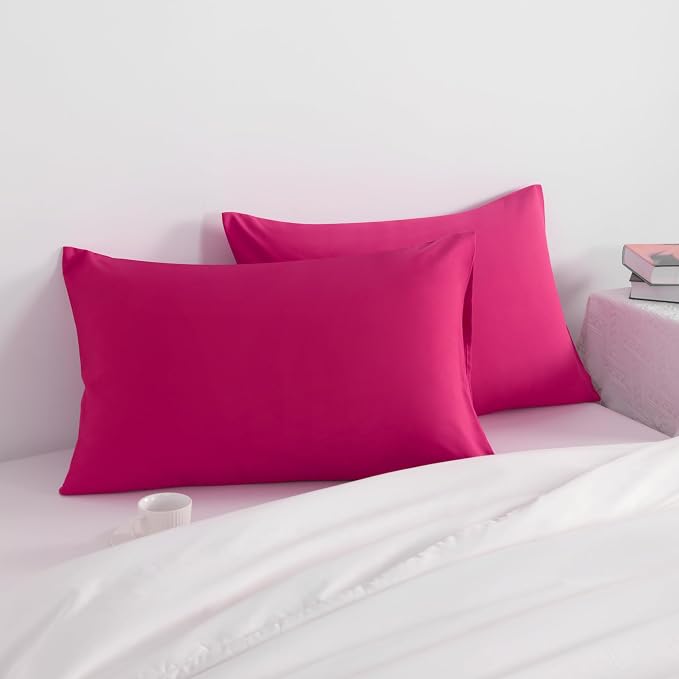 NTBAY King Pillow Cases Set of 2, 2 Pack Brushed Microfiber 20x40 Pillow Cases - Image 2