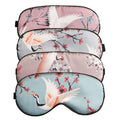 4-Pack Silk Satin Eye Mask Classic Painting Arts Sleep Mask Blindfold by EleCharm