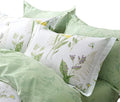 FADFAY Green Leaves Duvet Cover Set Premium 100% Cotton Daisy and Lavender by CottonWorldSweetDream