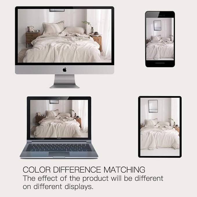 Simple&Opulence 100% Washed Linen Duvet Cover - Image 7