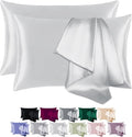 100% Mulberry Silk Pillowcase Set of 2 by BEIJOEY