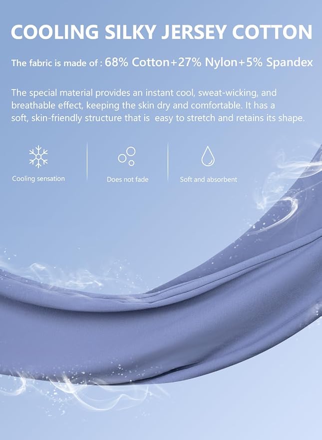 Meiz Pregnancy Pillows, Cooling Silky Pregnancy Pillows - Image 3
