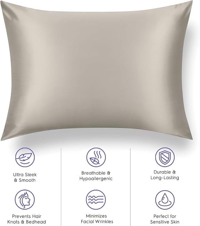 Tafts Pillow Cases - 22mm 100% Pure Mulberry 6A Silk Pillowcase - Image 3
