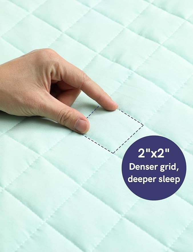 YnM 12lbs Weighted Blanket for Adults, Heavy Bed Throw Blanket - Image 8