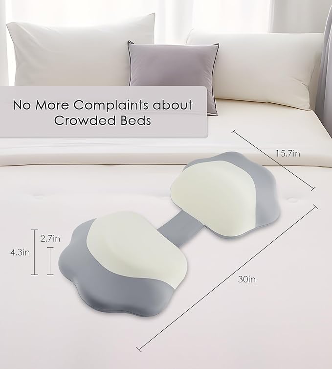 Pregnancy Pillows for Sleeping, Memory Foam Maternity Pillow Support for Back - Image 2