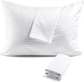 FAUNNA 600TC 100% Cotton Pillow Protectors, King Size, 6 Pack, Oeko-TEX by FAUNNA