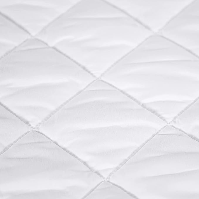 SERTA Power Clean Triple Action Quilted Soft Waterproof Mattress Pad Protector - Image 4