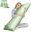 HUXMEYSON Body Pillow with Satin Pillowcase, Body Pillow by HUXMEYSON