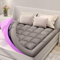 BDEUS Dual Layer 5 Inch Memory Foam Mattress Topper Queen Size, 2 Inch Gel by BDEUS