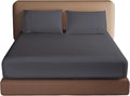 Zaizaihome 100% Egyptian Cotton Fitted Sheet Full Size, 600 Thread Count by ZaizaiHome