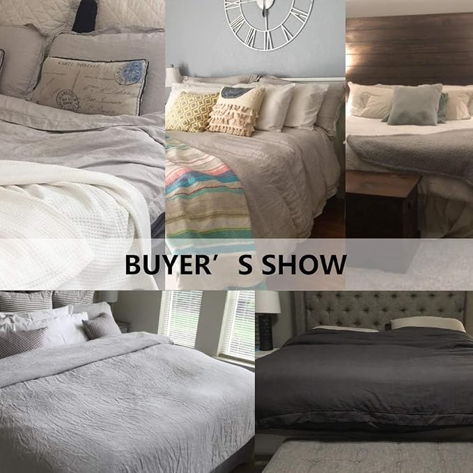 Simple&Opulence 100% Washed Linen Duvet Cover - Image 6