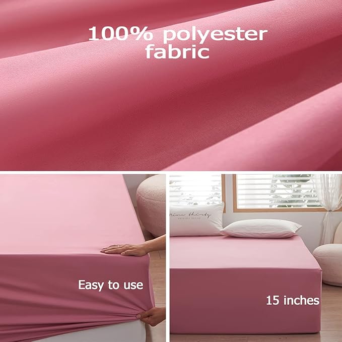 Bedding TwinXL Size Fitted Sheet Only - Image 4