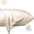 100% Mulberry Silk Pillowcase 2 Pack, Queen Size Silk Pillow Cases by Unknown