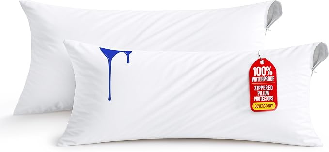 Set of 2 Pillow Protectors by UTOPIABEDDING