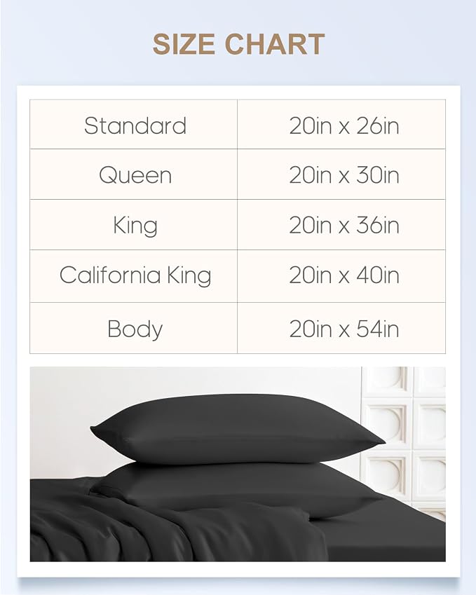 THXSILK Set of 2 100% Mulberry Silk Pillowcases - Image 9