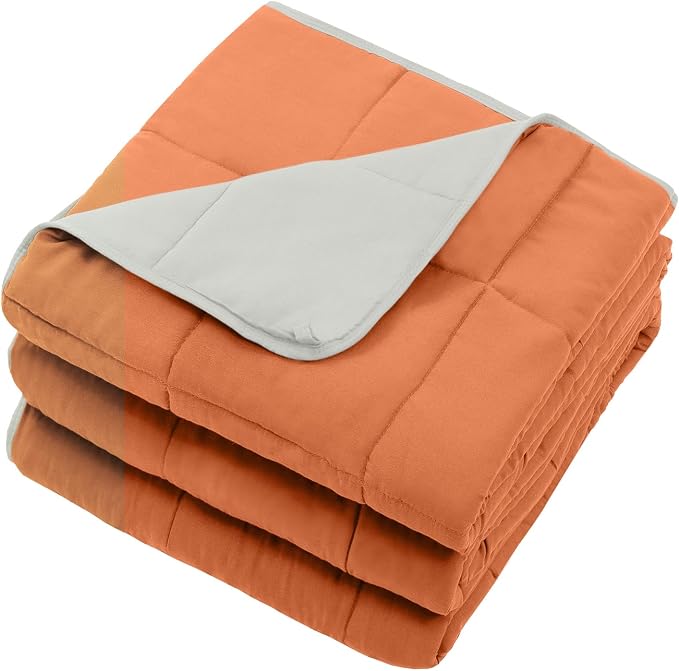 Weighted Blanket for Adults 12lbs, Queen Size Cooling Heavy Throw Blanket for - Image 7