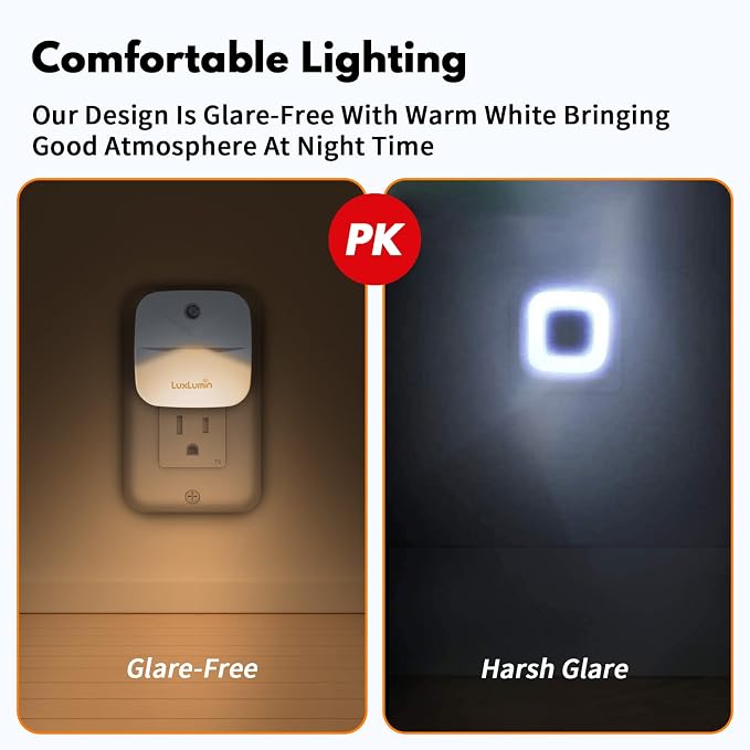 LuxLumin LED Night Lights Plug into Wall - Image 3