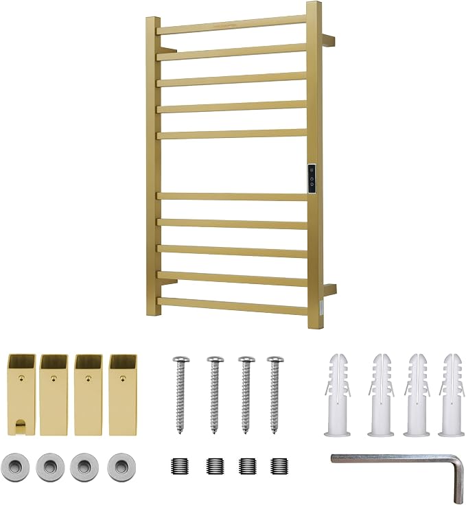 Heated Towel Racks for Bathroom, Wall Mounted Electric Towel Warmer Racks - Image 7