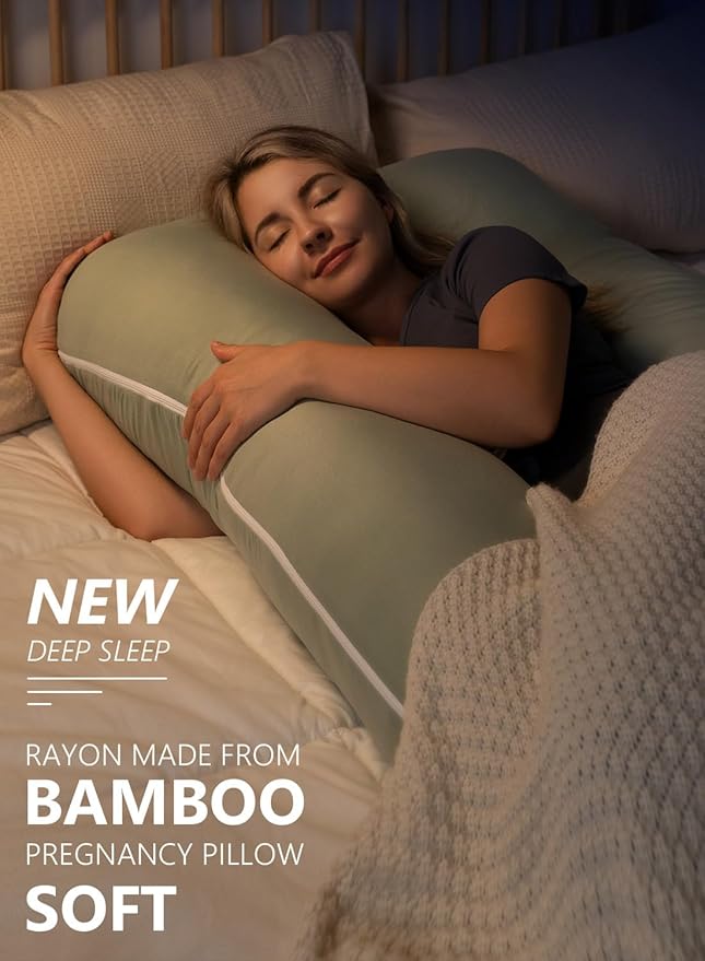 Meiz Pregnancy Pillow, U Shaped Pregnancy Pillows - Image 2