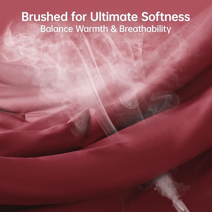 MUXHOMO Full Comforter Sets, All Season Ultra Soft Down Alternative Bedding - Image 3