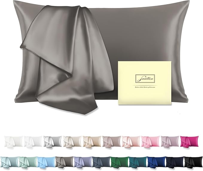 Natural Mulberry Silk Pillowcase by Suatien