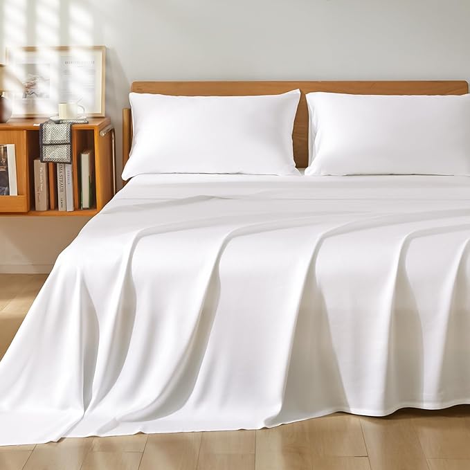 Homiest Cooling Pillow Cases King Size Set of 2, 100% Rayon Derived from Bamboo - Image 7