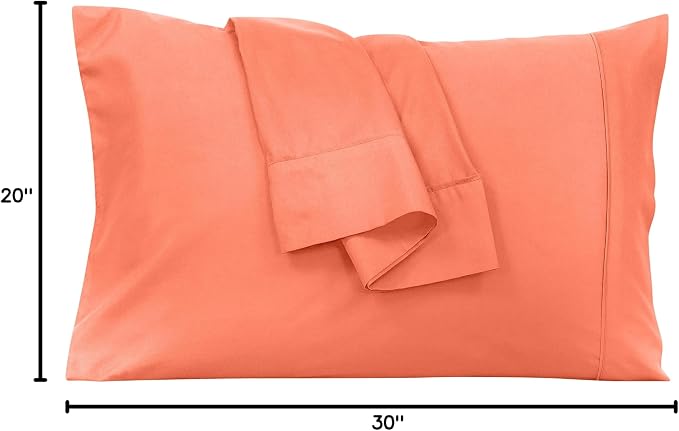 Royale Linens Queen Pillowcase Set of 2 - Image 10