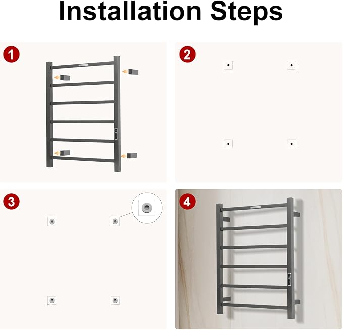 Electric Heated Towel Warmer - Image 7