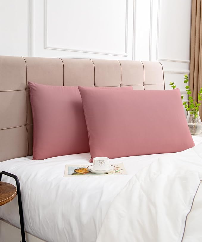 Warmstar Cotton Pillow Cases King Size Set of 2, 600 Thread Count Pillowcases - Image 7