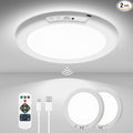 wowatt 2Pcs Battery Operated Ceiling Lights Rechargeable Motion Sensor Light by wowatt