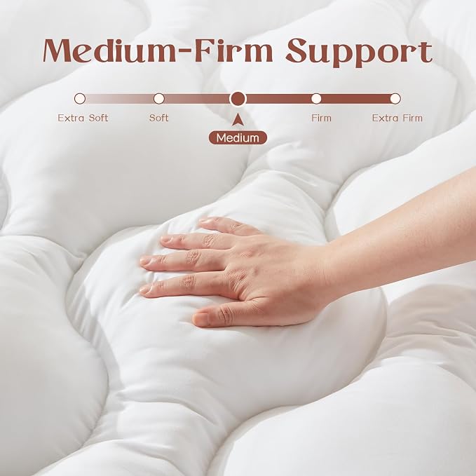 Decroom 4 Inch Mattress Topper Full - Image 6