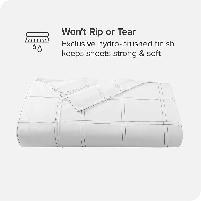 Bare Home King Flat Sheet - Image 2