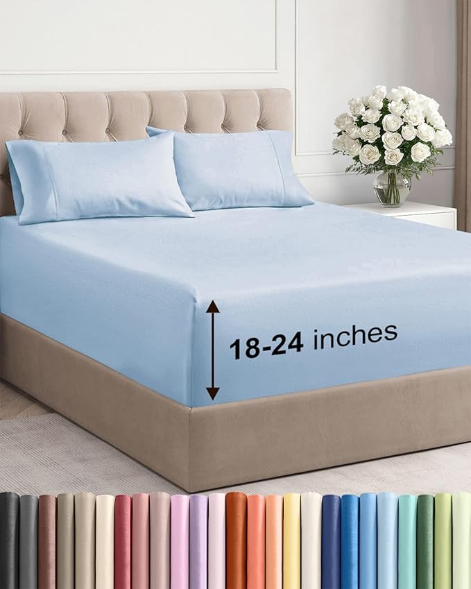 Extra Deep King Sheet Set by CGKUnlimited