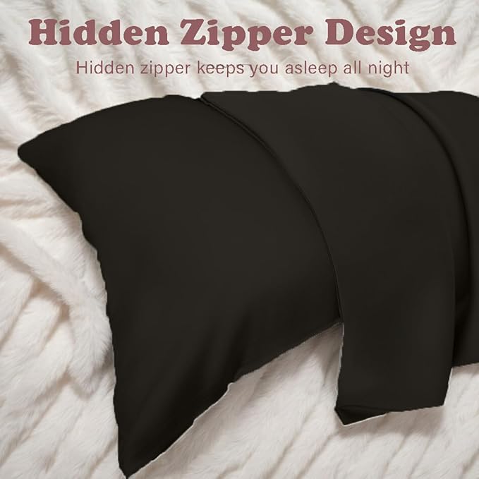 Mulberry Silk Pillowcase for Hair and Skin Standard Size 20"X 26" - Image 6