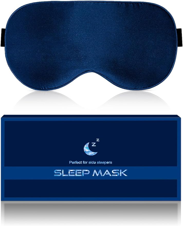 Silk Eye Mask for Sleeping by BLSSNZSleepEyeMask