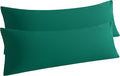 NTBAY Body Pillow Cases Set of 2, 2 Pack Brushed Microfiber 20x54 Pillow Cases by NTBAY