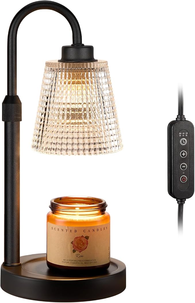 Innqoo Candle Warmer Lamp with Timer, Dimmable Candle Warmer - Image 8