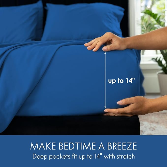 ClevaHome King Size Sheet Set - Image 2