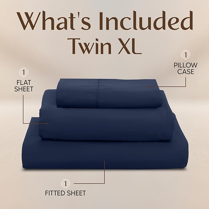 Utopia Bedding Twin XL Sheet Set – 3 Piece Bed Sheets - Image 3