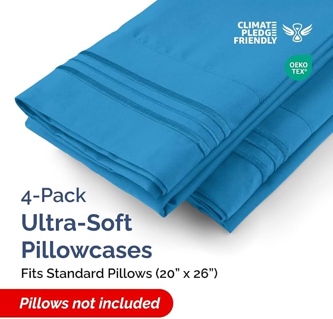 Standard Pillow Cases Set of 4 - Image 2
