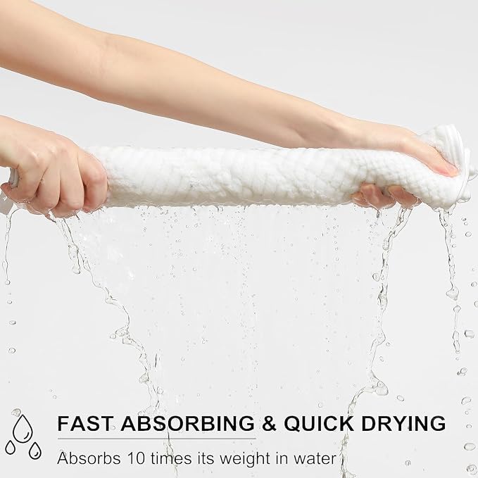Ycosy 4 Pack Extra Large Microfiber Bath Towels Set, 35x70 inches, Less Lint - Image 6