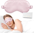 Silk Sleep Mask, Eye Mask for Sleep Women Men, Mulberry Sleeping Mask by Doitory