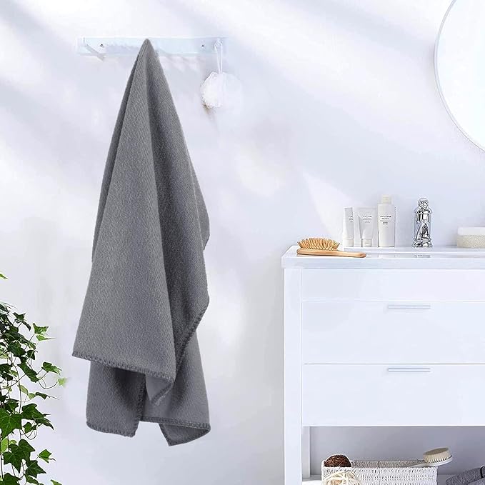 JML Towels, Large Microfiber Bath Towels Set, Super Absorbent, Fast Drying - Image 7