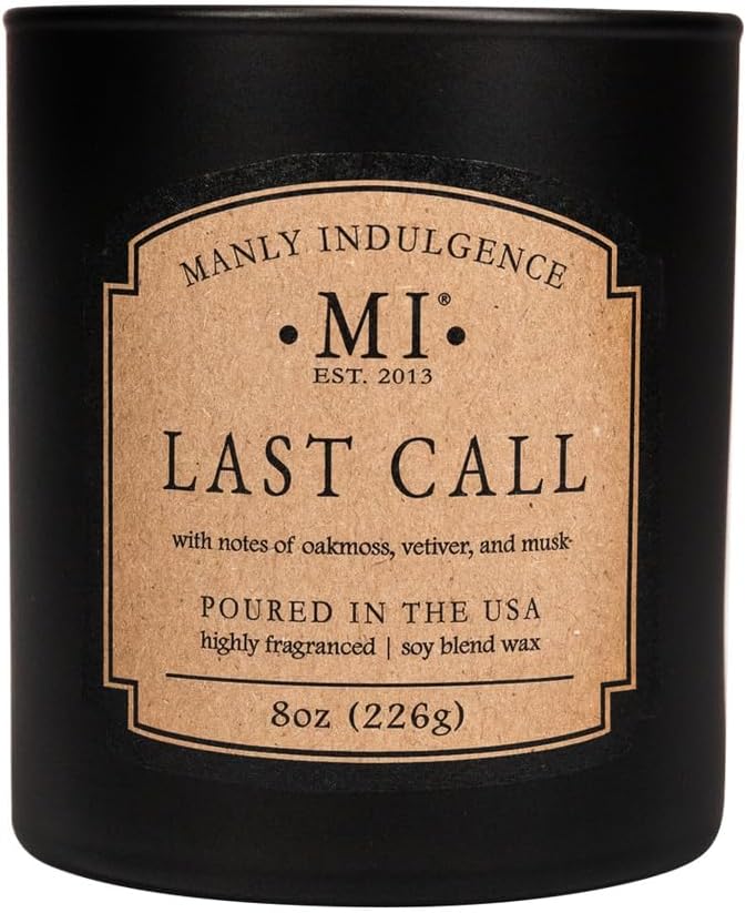 Manly Indulgence Last Call Scented Candles - Image 6