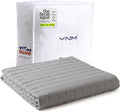 YnM 25lbs Weighted Blanket for Adults, Cotton Heavy Bed Throw Blanket by YNM