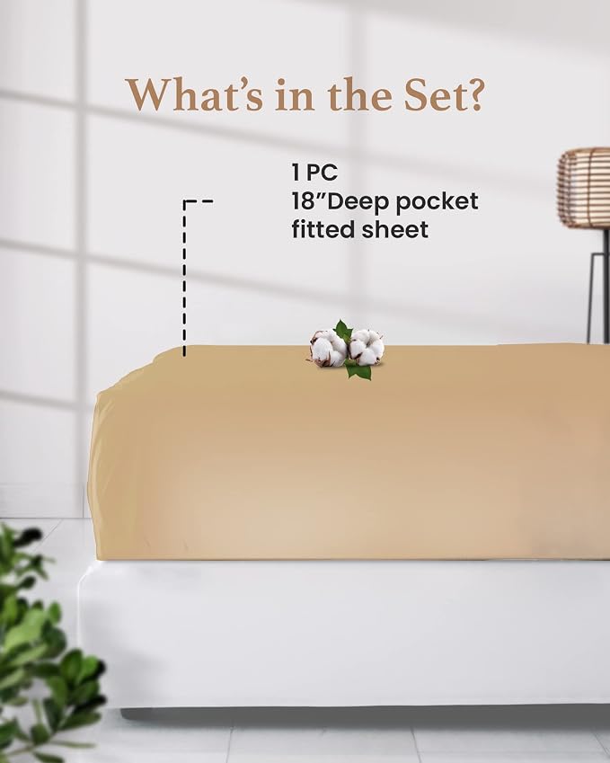 Good Sleep Bedding King Size Fitted Sheet - Image 3