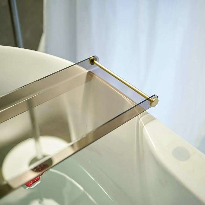 Bathtub Caddy Tray for Luxury Bathroom Bath tub Table Caddy Tray Shelf for - Image 5